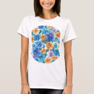 T-shirt Fiesta florale