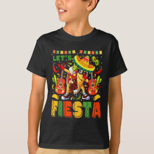 T-shirt Fiesta Mexicaine Toco Dabbing Poncho Cinco De