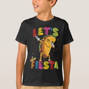 T-shirt Fiesta Mexicaine Toco Dabbing Poncho Cinco De M