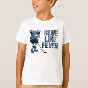 T-shirt Fièvre de Blue Line (hockey)