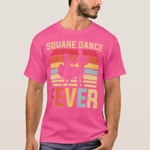 T-shirt Fièvre de danse carrée Cowboy Musique country Dans