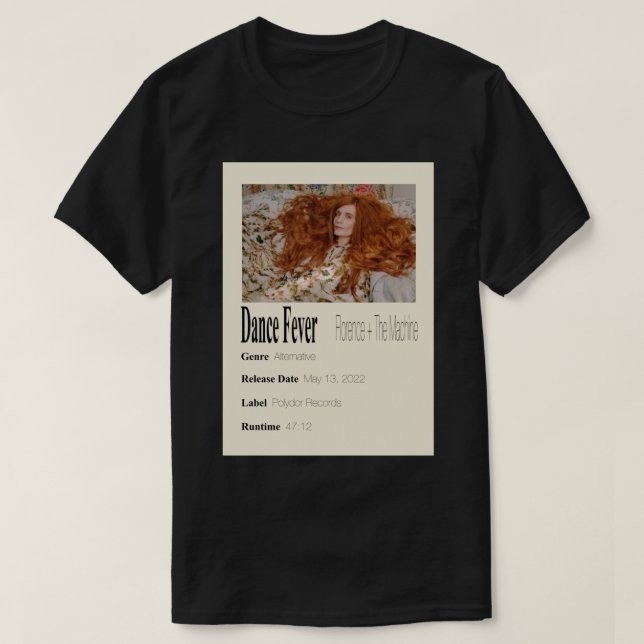T-shirt Fièvre de la danse (Design devant)