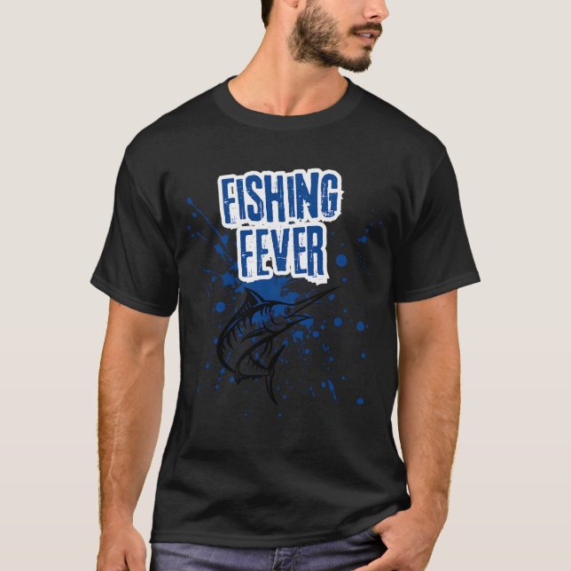 T-shirt fièvre de la pêche (Devant)
