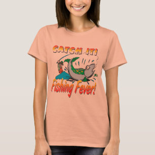T-shirt Fièvre de pêche