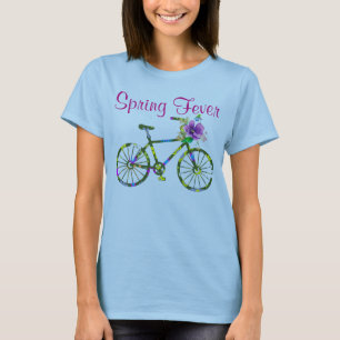 T-shirt Fièvre de printemps rétro-florale