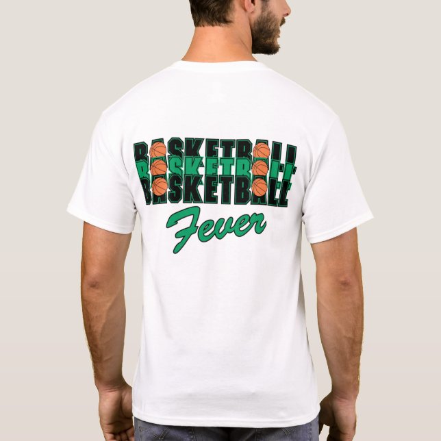 T-shirt Fièvre du basket-ball (Dos)