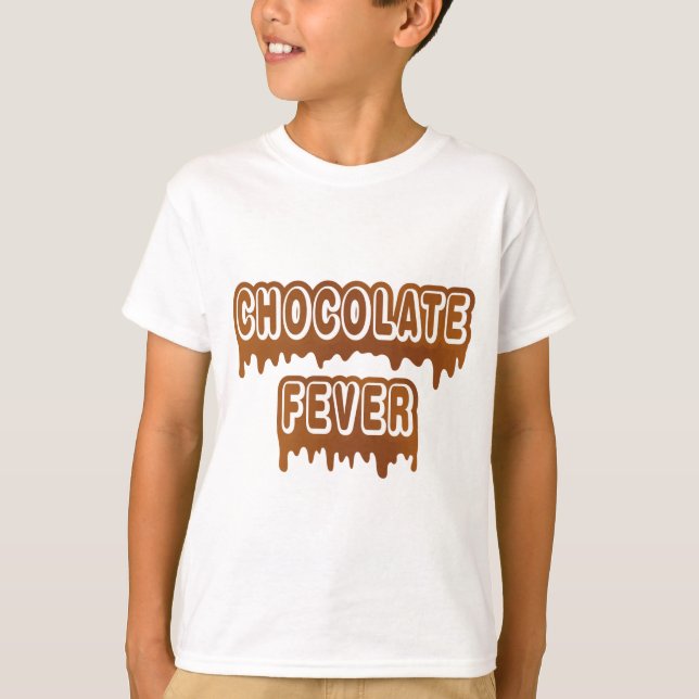 T-shirt Fièvre du chocolat (Devant)