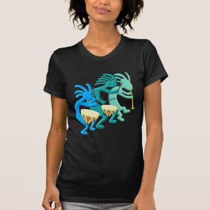 T-shirt Fifre et tambours de Kokopelli