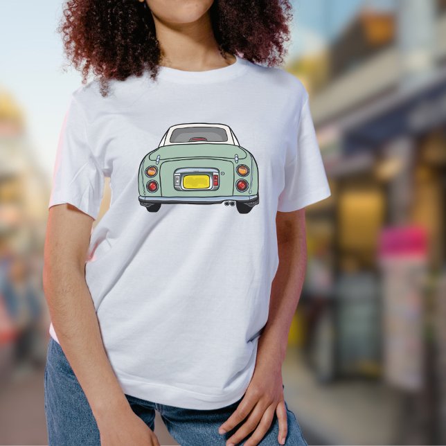 T-shirt Figarations Sympa Emerald Green Figaro Voiture Gra (Fun green figaro t-shirt just for you)
