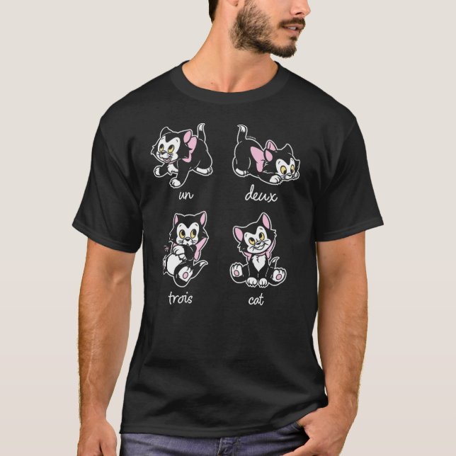 T-shirt Figaro - Un Deux Trois Cat (Devant)