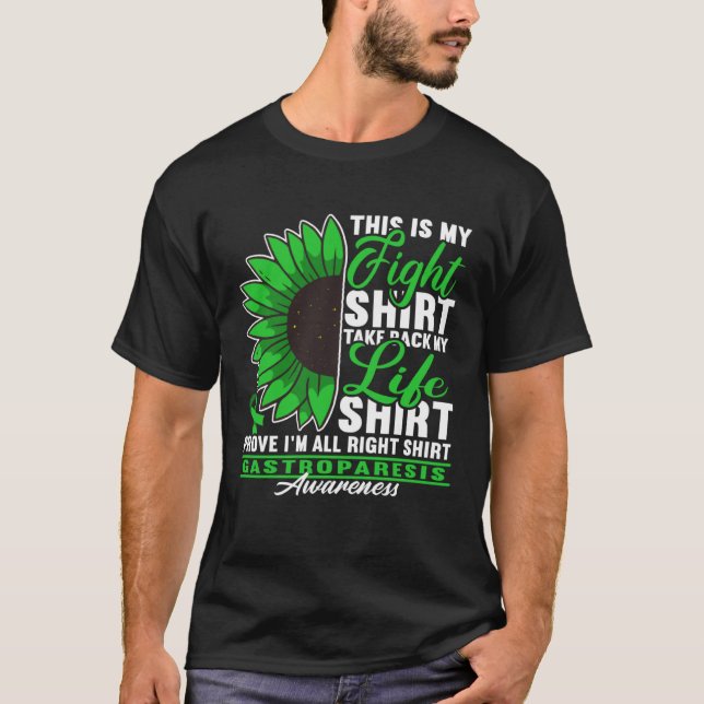 T-shirt Figh I Digestive Tract Paralysis I Gastroparesis (Devant)