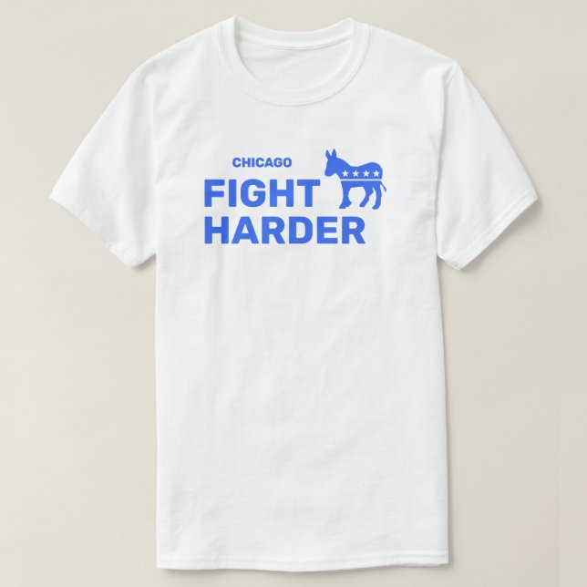 T-shirt Fight Harder™ (Customisez-le!) (Design devant)