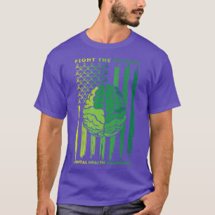 T-shirt Fight The Stigma, Raise Aware Of Mental Health