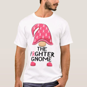 T-shirt Fighter Gnome - Sensibilisation au cancer du sein