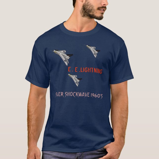 T-shirt Fighter Lightning 'Silver Shockwave' (Devant)