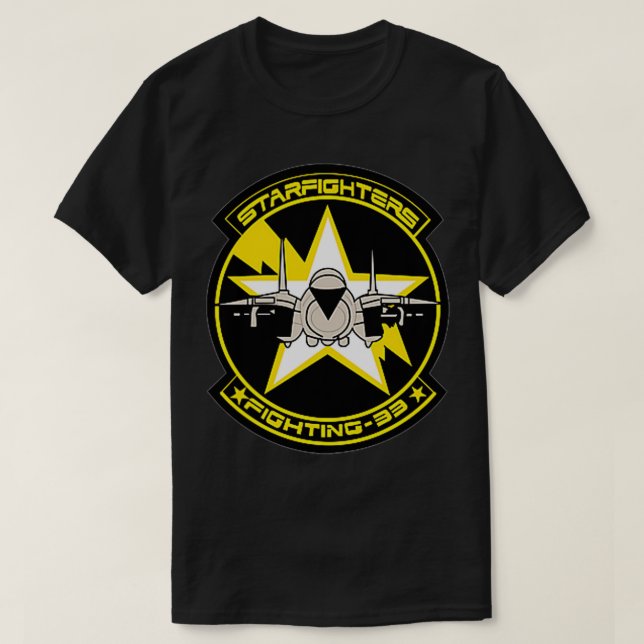 T-shirt Fighter Squadron 33 (Design devant)