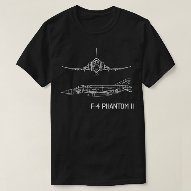 T-shirt Fighterjet fantôme F4 (Design devant)