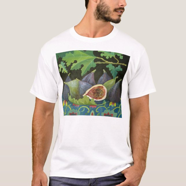 T-shirt Figues sur le noir 2014 (Devant)