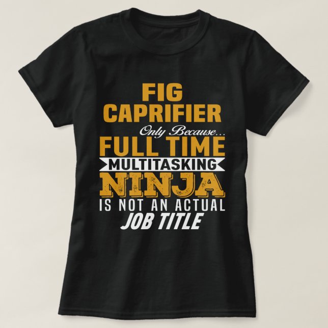 T-shirt Figure Caprifier (Design devant)