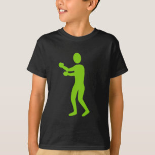 T-shirt Figure de boxe - Martian Green