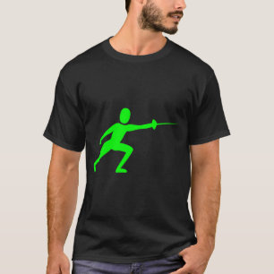 T-shirt Figure de clôture - Vert
