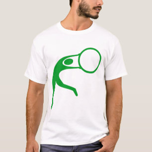 T-shirt Figure de Gymnastique Rythmique - Vert Gazon