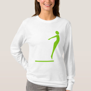 T-shirt Figure de plongée - Martian Green