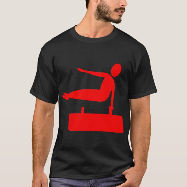 T-shirt Figure de stockage en chambre forte - Rouge (Devant)