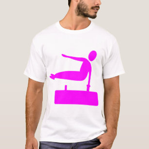 T-shirt Figure de voûte - Magenta