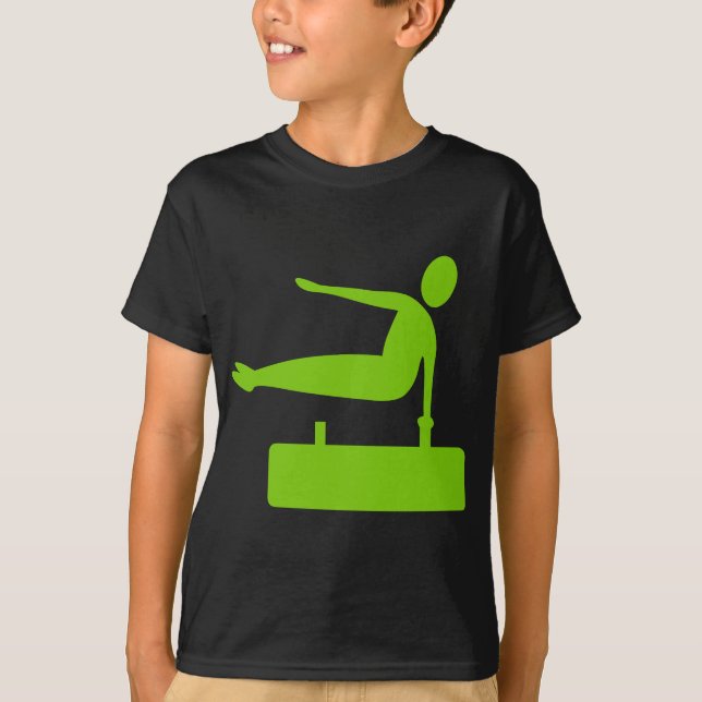 T-shirt Figure de voûte - Martian Green (Devant)