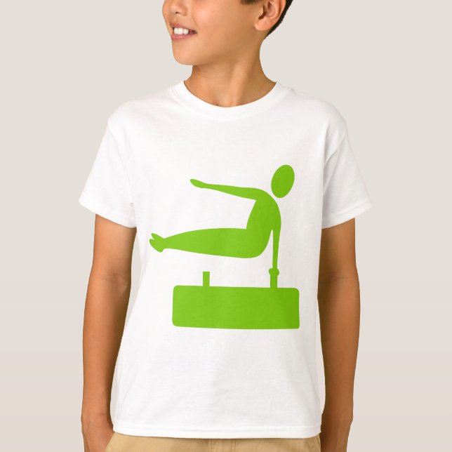 T-shirt Figure de voûte - Martian Green (Devant)
