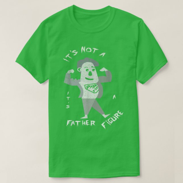 T-shirt Figure du père des hommes, papa Bod Humour Fête de (Design devant)