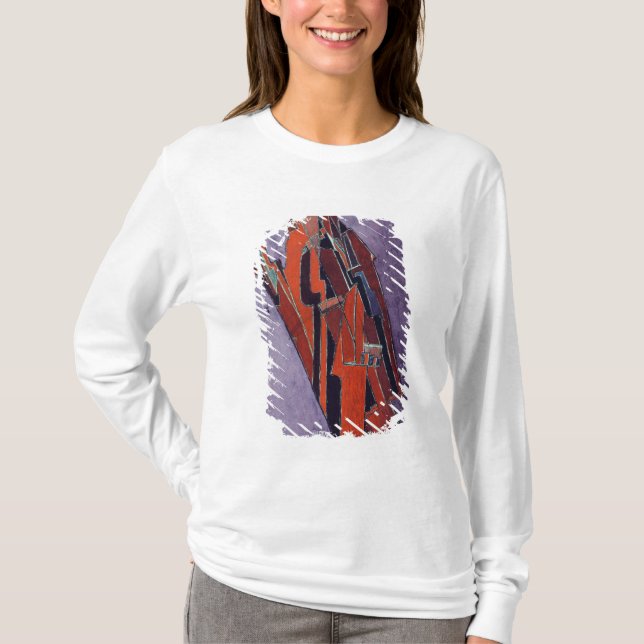 T-shirt Figure étude - conception pour la sculpture (Devant)