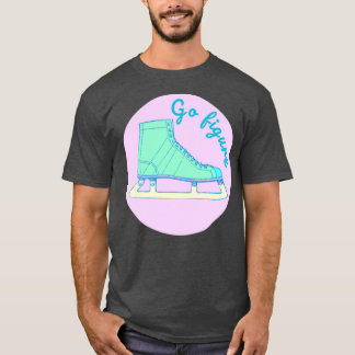 T-shirt Figure Ice Skating Heart Figure Skater Love Gift