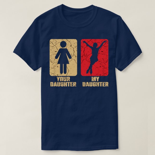 T-shirt Figure Patinage fille (Design devant)