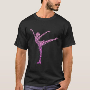 T-shirt Figure Patinage sur glace Filles Femmes