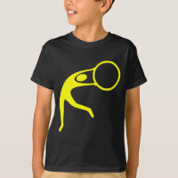 Figure rythmique gymnastique - Jaune