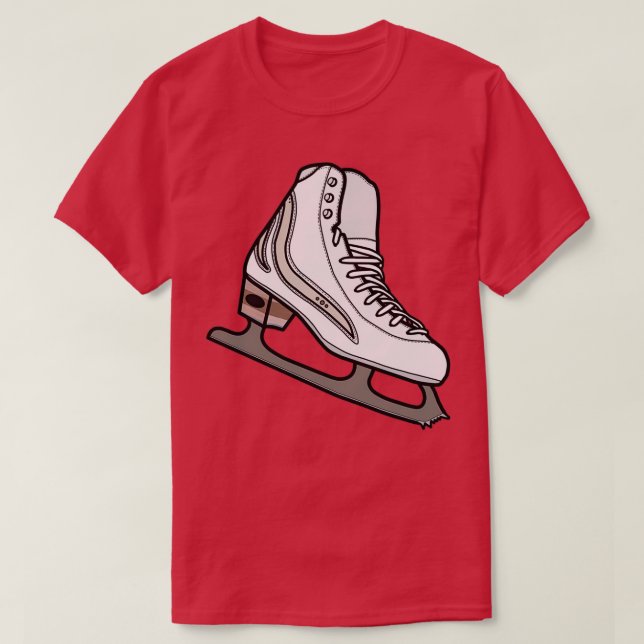 T-shirt Figure Skate Riedell (Design devant)