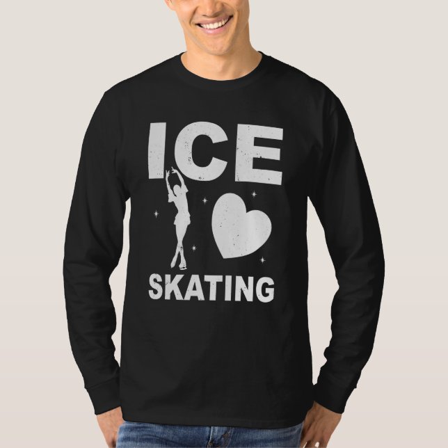 T-shirt Figure Skating Ice Skating Girls Figure Skating  1 (Devant)