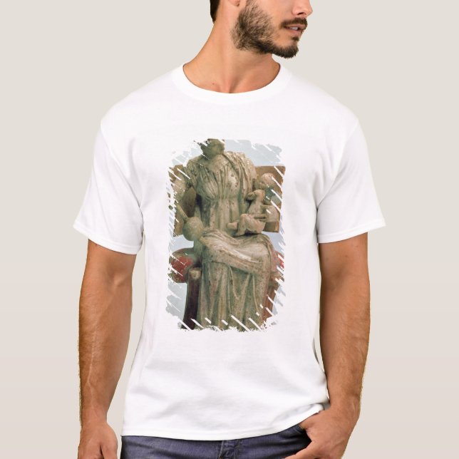 T-shirt Figurine d'Aphrodite jouant avec l'eros (Devant)