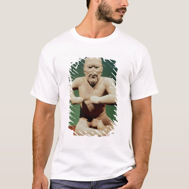 T-shirt Figurine d'un lutteur (Devant)