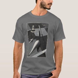 T-shirt Figurinen im Raum Studie zum Triadischen Ballett O