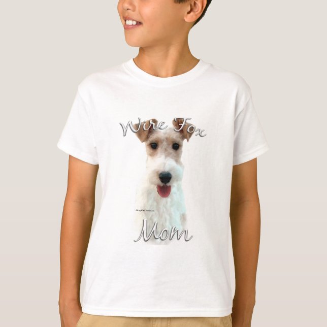 T-shirt Fil Fox Terrier Maman 2 (Devant)