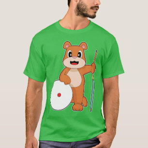 T-shirt File d'attente Billiard d'ours