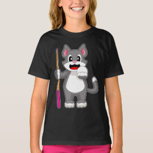 T-shirt File d'attente Cat Billiard