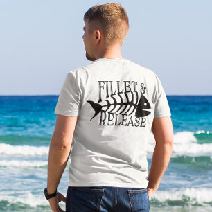 T-shirt Filet et version Funny Fishing