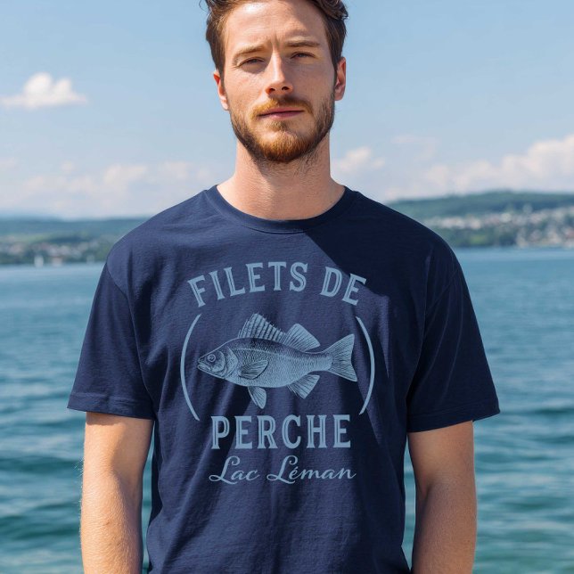 T-shirt Filets de Perche du Lac Léman (Créateur téléchargé)