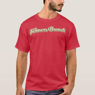 T-shirt Filière T Retro Art Baseball Police Vintage