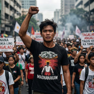 T-shirt Filipino Corruption Protest People Power