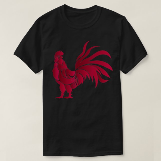 T-shirt Filipino Gamecock Cockfighting  (Design devant)